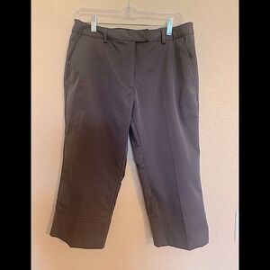 Adidas cropped pants Grey size 8